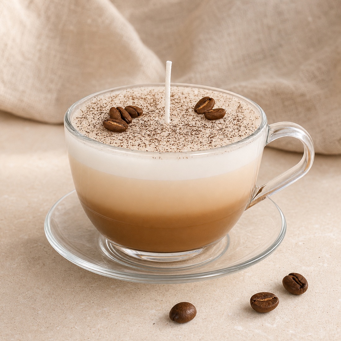 Kaffee-Duftkerze »Kleine Pause« – Geschenk-Edition